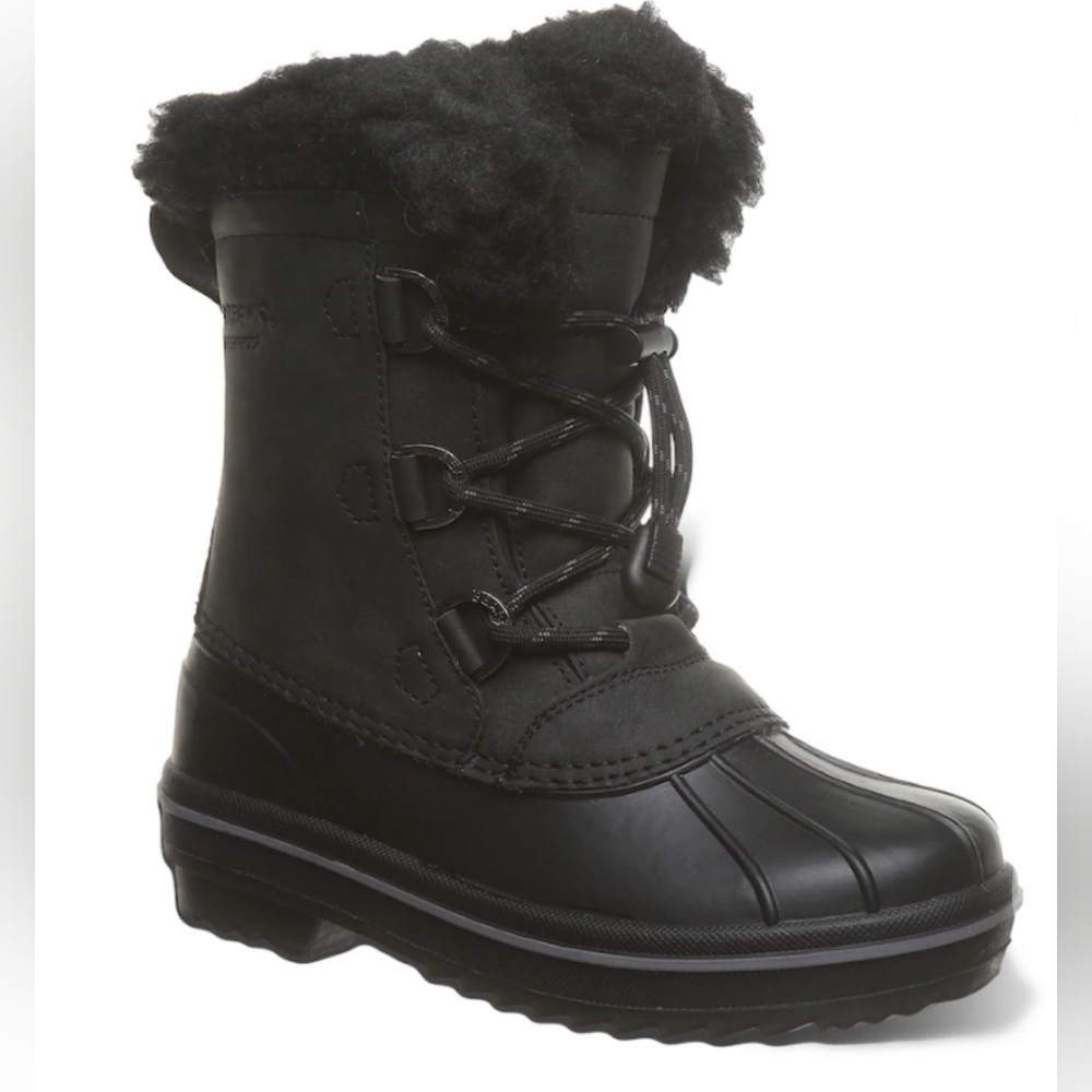 BearPaw Size 4 Black Waterproof‎ Insulated Boots